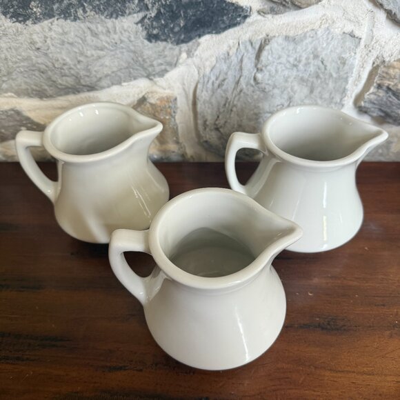 Jackson Custom China Falls Creek, Pa-4.5" pitchers, set of three, made in USA - Picture 2 of 12